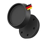 BAUHELD® Schwingungsdämpfer Waschmaschine 67x60 x 20mm [4 Stück] - Robuste Gummi-Füße aus Weich-PVC [Made in Germany] - Vibrationsdämpfer passend auf Miele Midea Siemens Bosch Haier Beko AEG